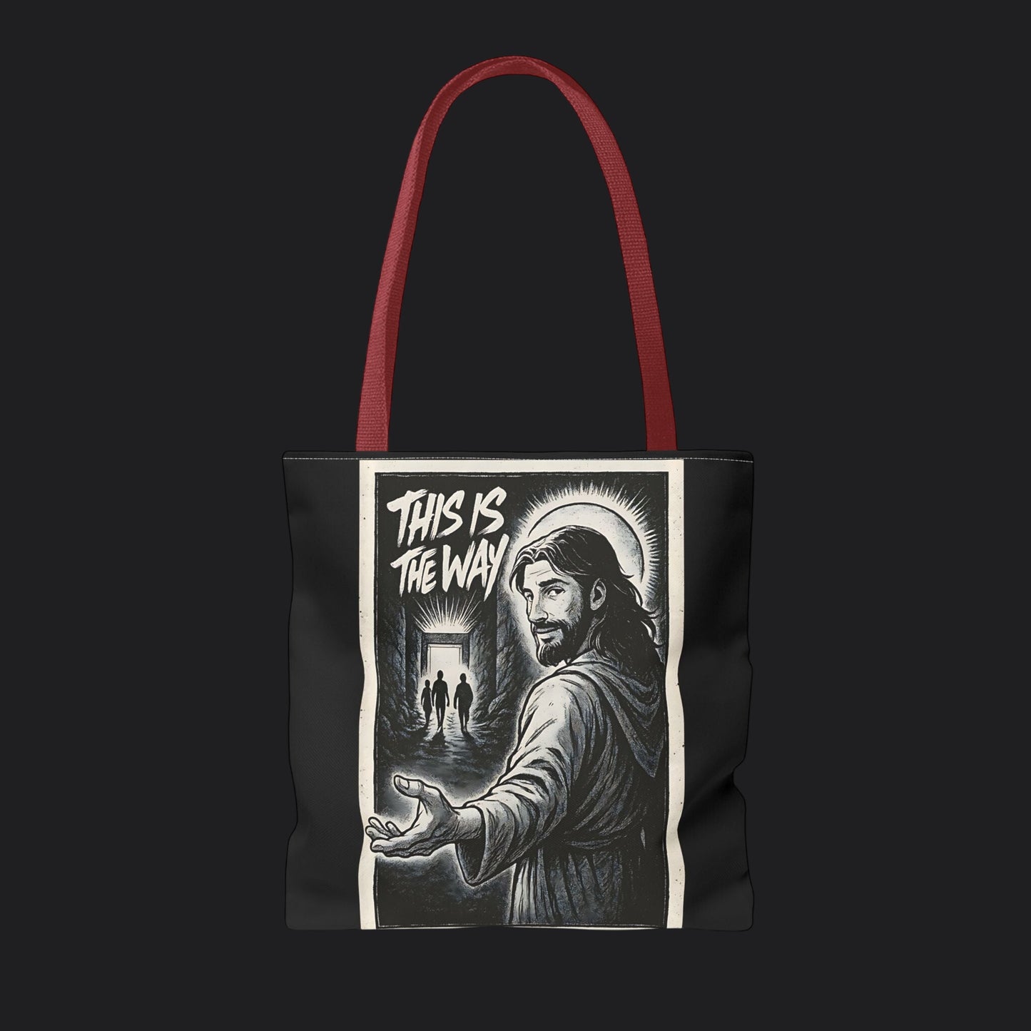 This is the Way Tote Bag — Military Lifestyle Veteran Canvas Bag