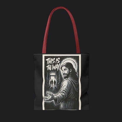 This is the Way Tote Bag — Military Lifestyle Veteran Canvas Bag