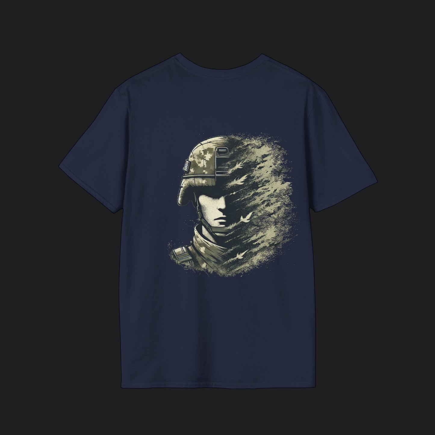 Save the Veterans Disintegration Edition Male — Veteran Awareness T-Shirt