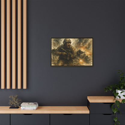 Copy of Matte Canvas, Framed (Multi-color)