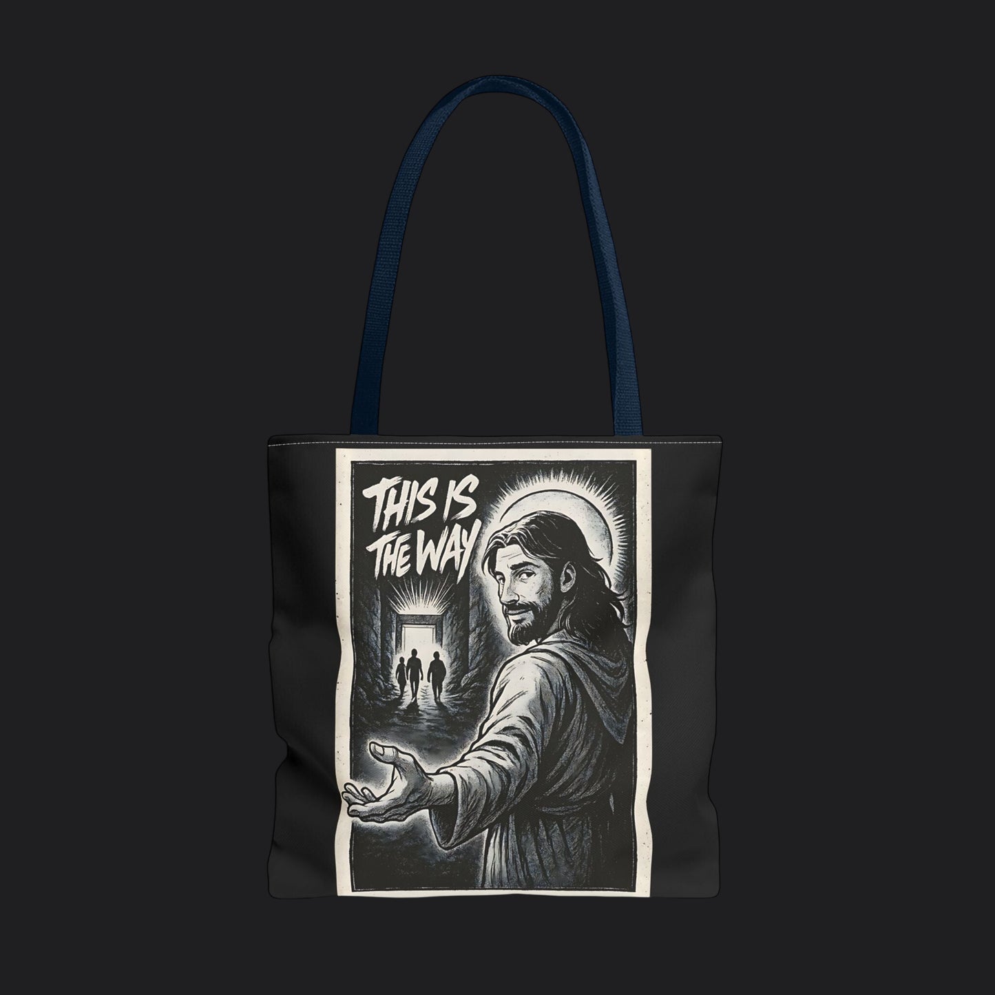 This is the Way Tote Bag — Military Lifestyle Veteran Canvas Bag