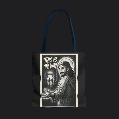This is the Way Tote Bag — Military Lifestyle Veteran Canvas Bag