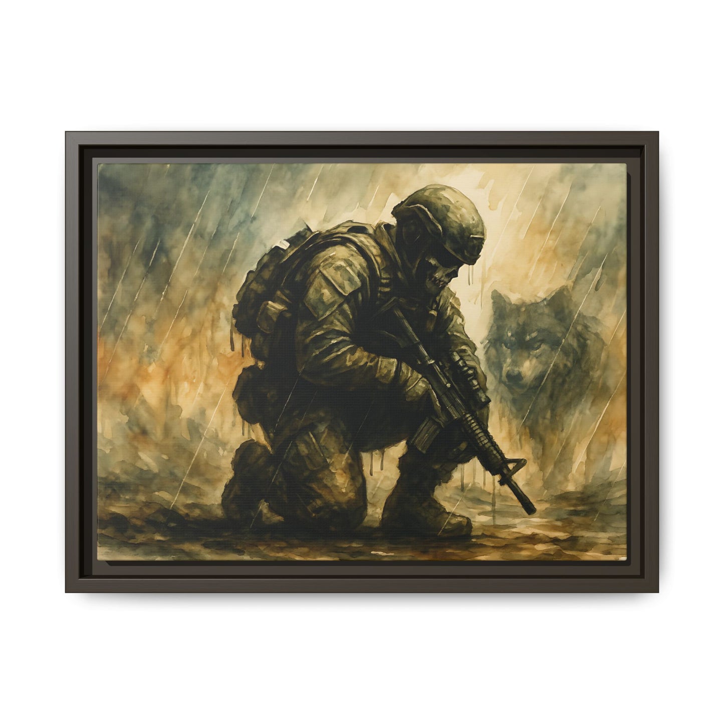 Loyalty in the Shadows Canvas Art – Alpha VI Signature Series