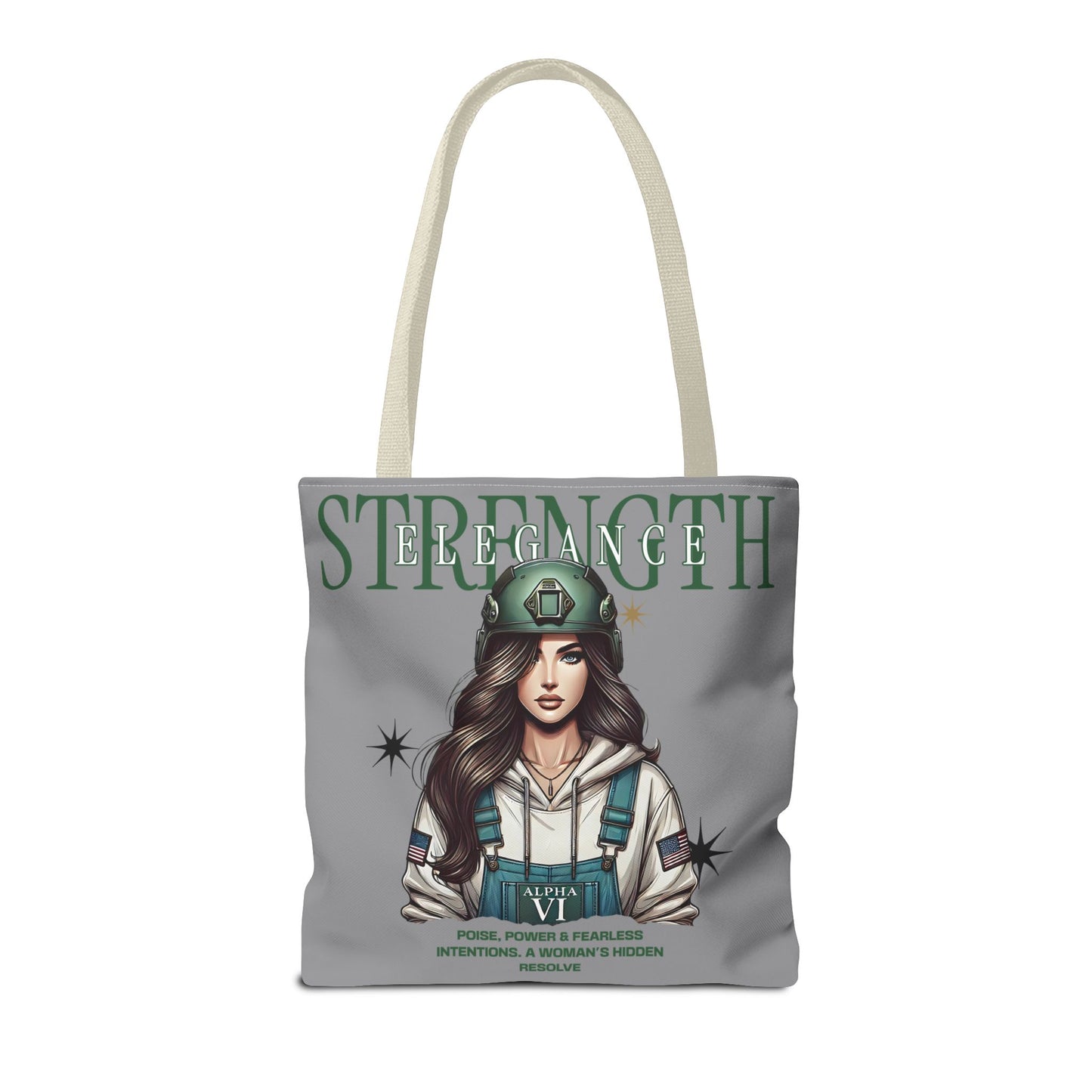 Strength & Elegance Tote Bag