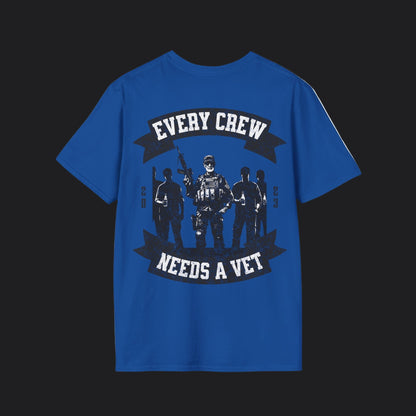 Every Crew Needs a Seasoned Vet Tee