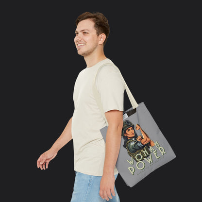 Rosie the Riveter Spirit Edition Tote Bag — Women's Empowerment Canvas Bag