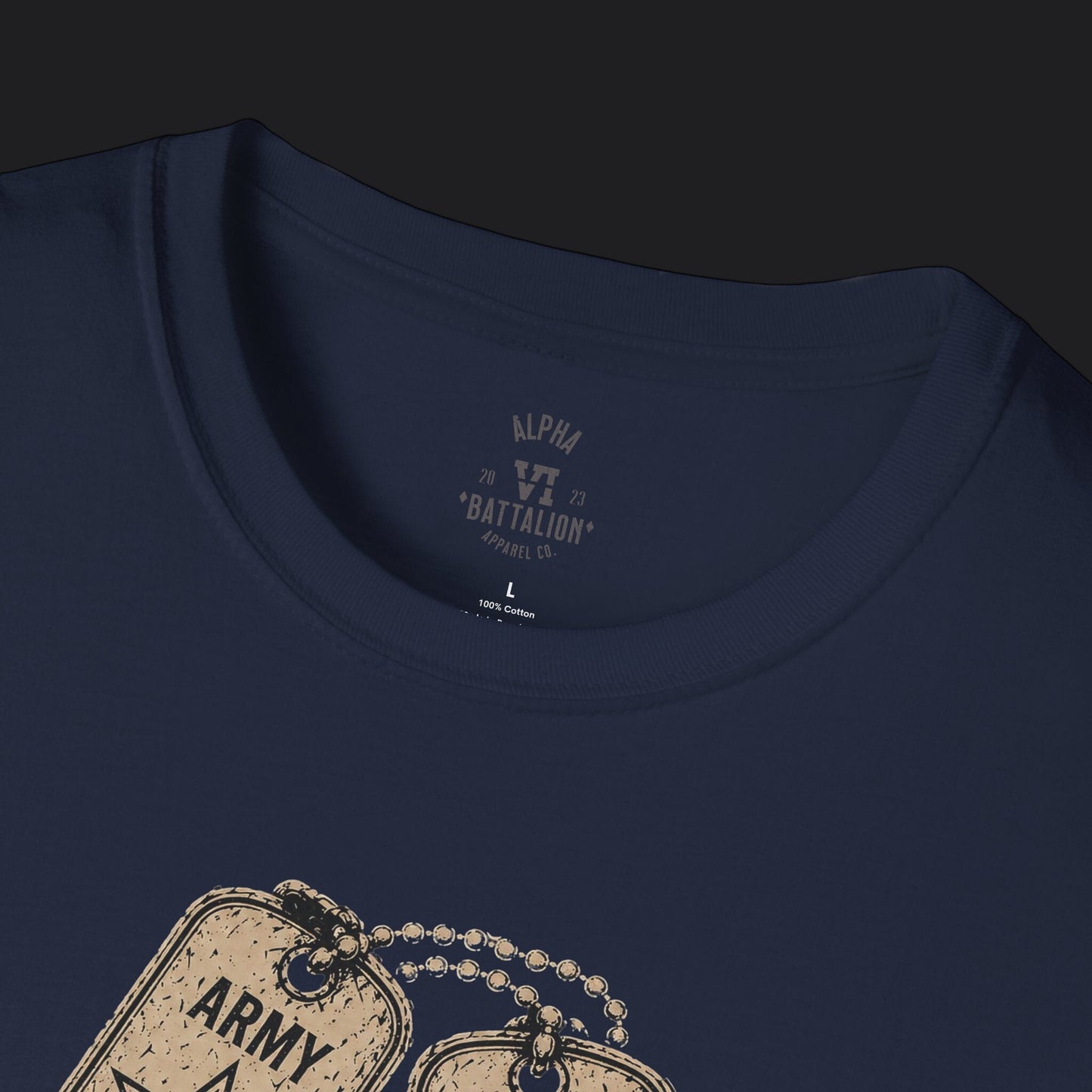 All Branches Served Dog Tag Tee — Military Pride Veteran T-Shirt
