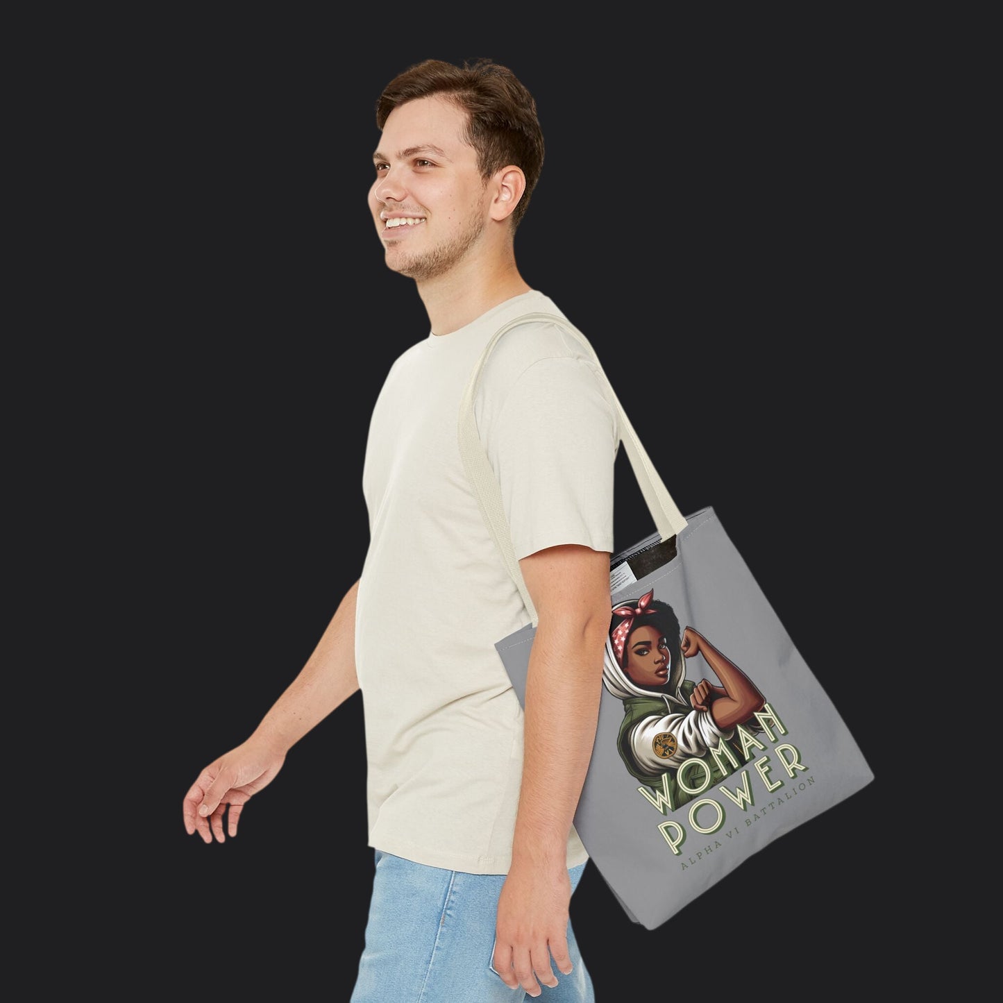 Rosie the Riveter Heritage Edition Tote Bag — Vintage Women's Empowerment Canvas Bag