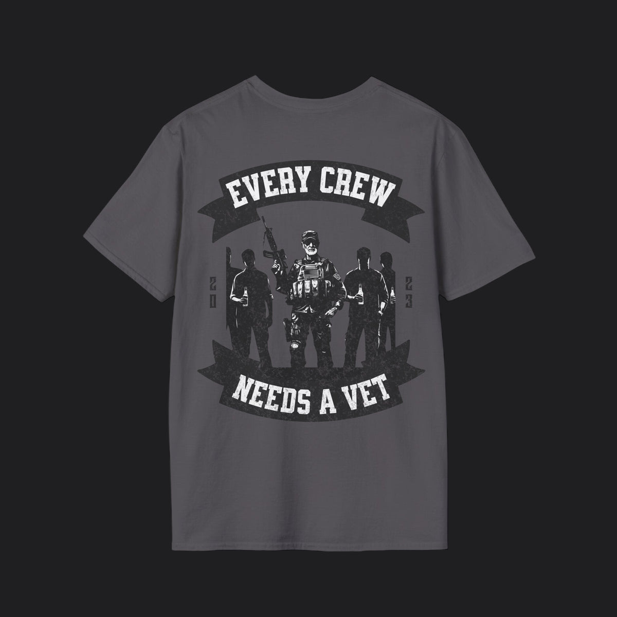 Every Crew Needs a Seasoned Vet Tee