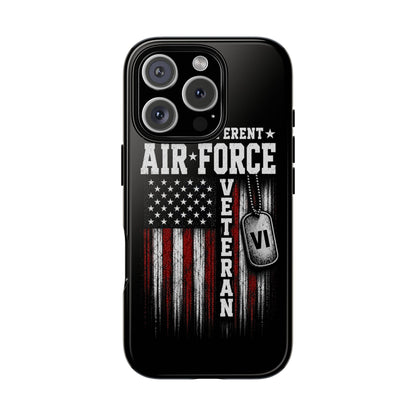 Built Different Air Force Veteran Tough Phone Case