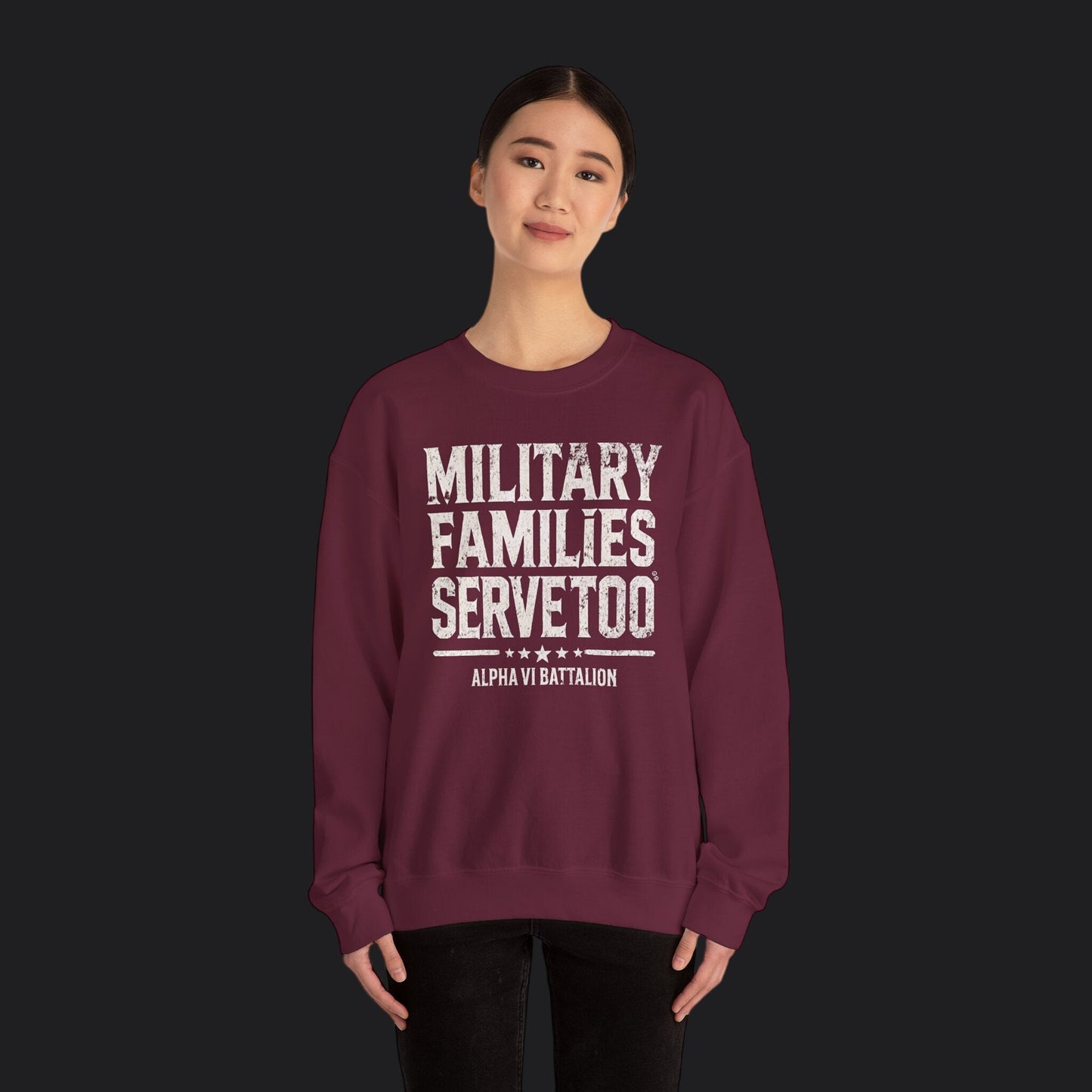 Military Families Serve Too Sweater