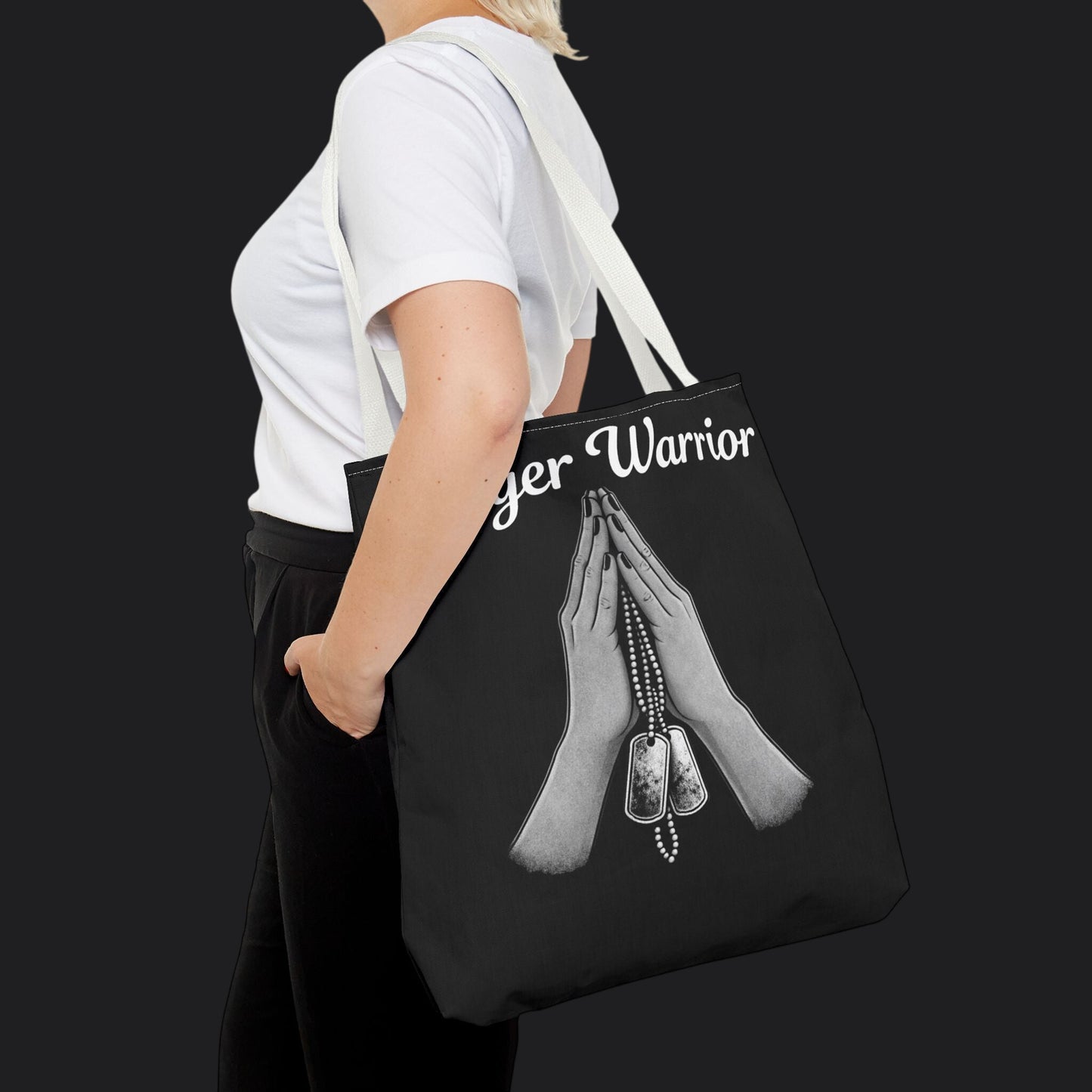 Prayer Warrior Tote Bag