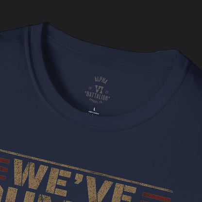 We've Dumped Tea For Less Tee — Patriotic American Humor T-Shirt