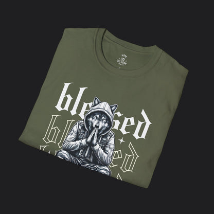 Blessed Tee — Christian Faith Veteran Military Pride T-Shirt
