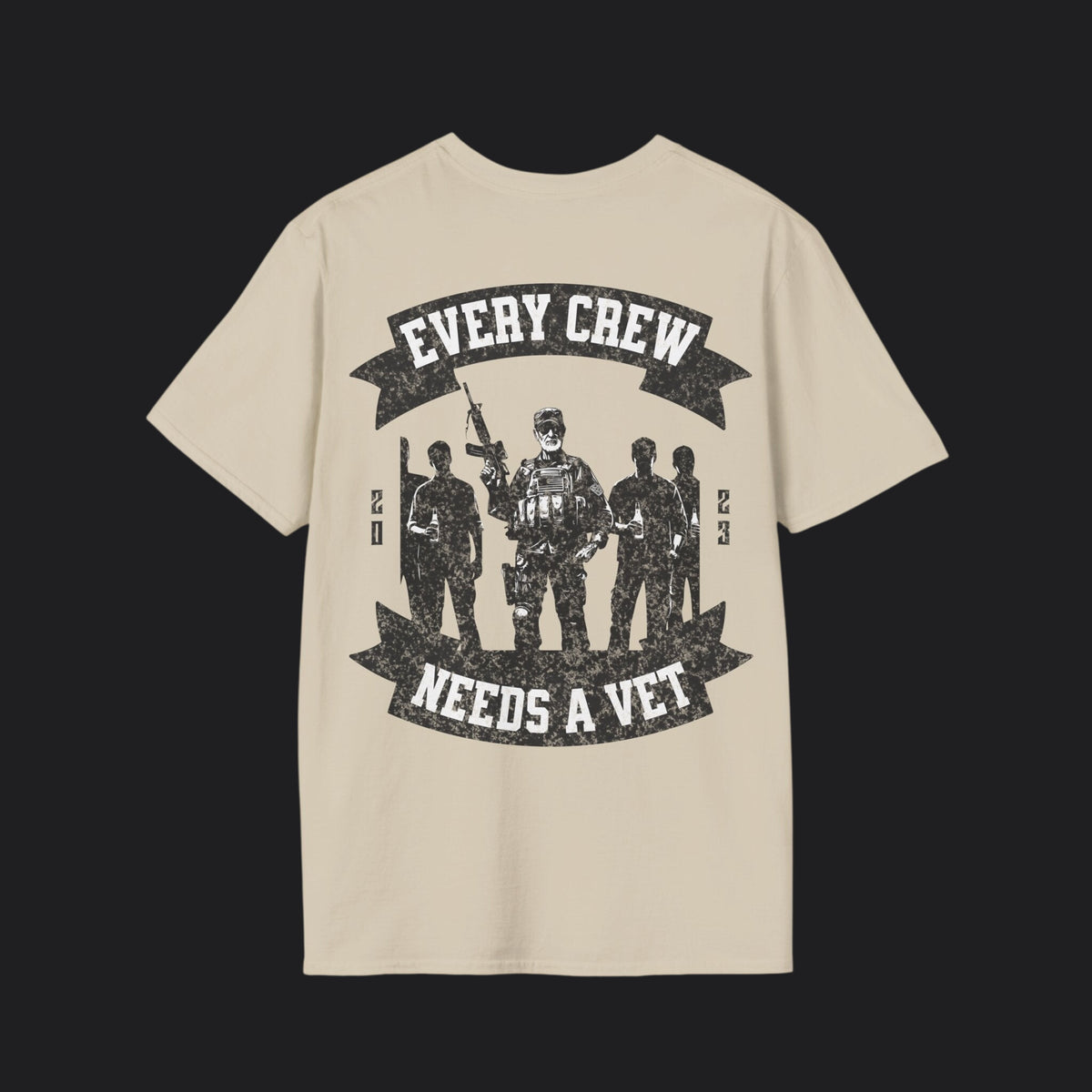 Every Crew Needs a Seasoned Vet Tee