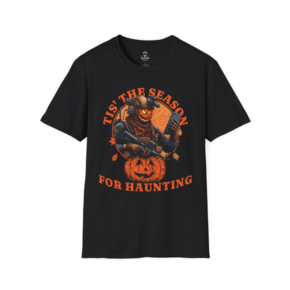 Tis the Season for Haunting Pumpkin Soldier Hunter Tee