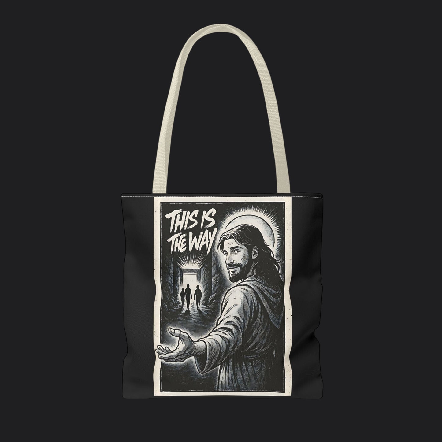 This is the Way Tote Bag — Military Lifestyle Veteran Canvas Bag