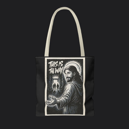 This is the Way Tote Bag — Military Lifestyle Veteran Canvas Bag