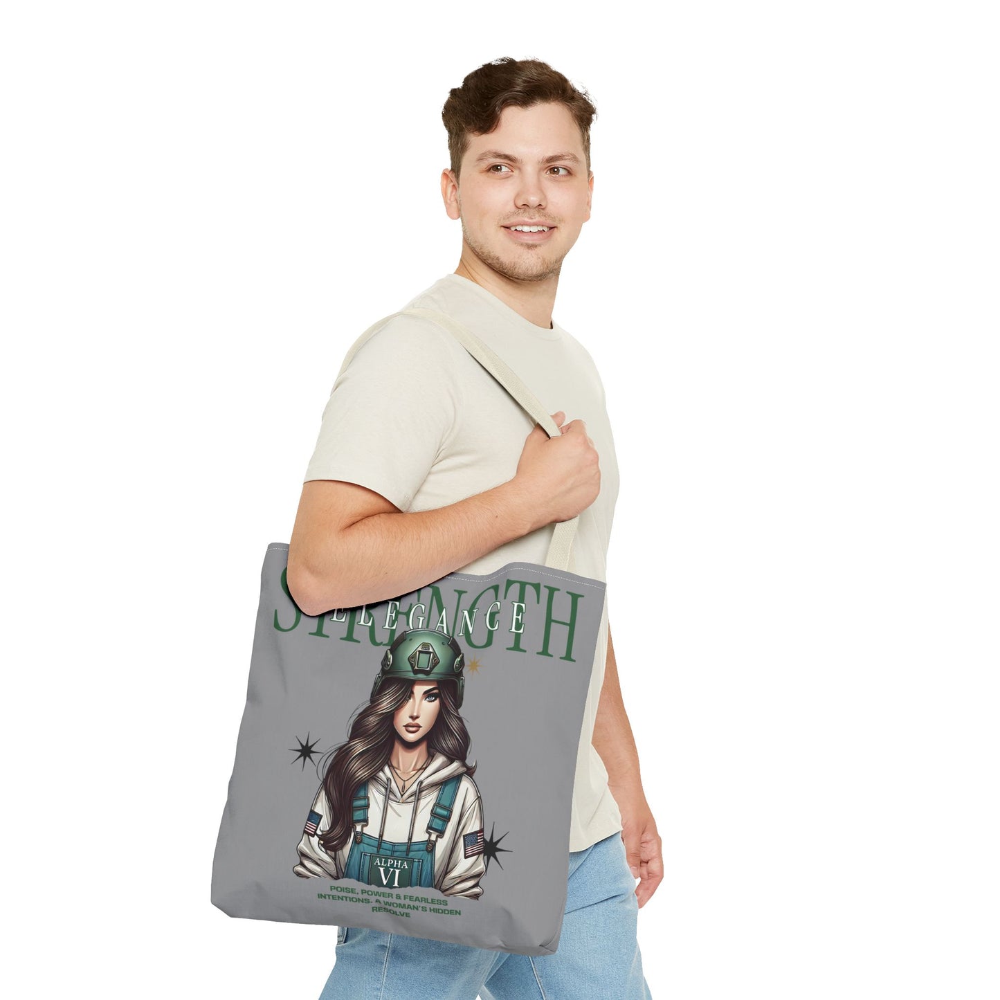 Strength & Elegance Tote Bag