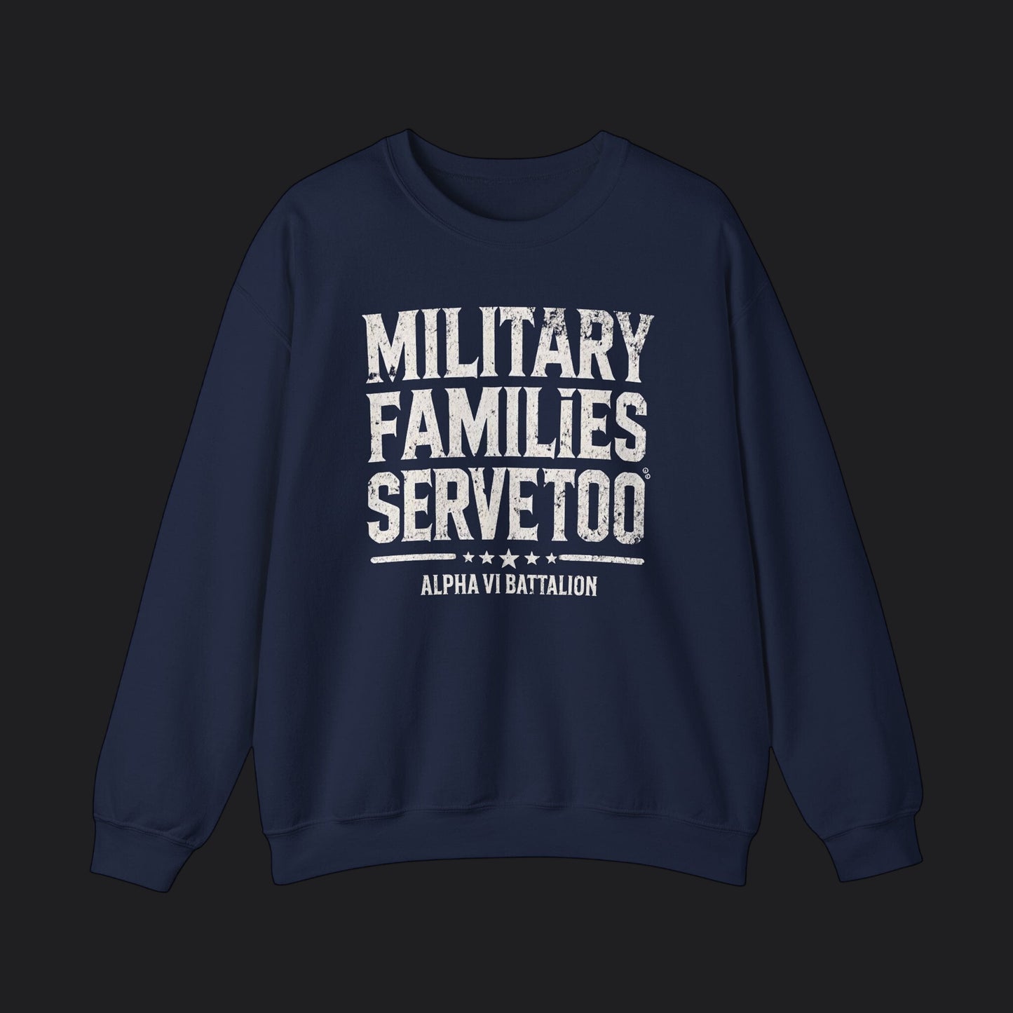 Military Families Serve Too Sweater