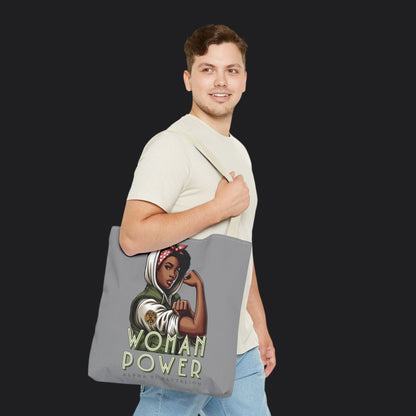 Rosie the Riveter Heritage Edition Tote Bag — Vintage Women's Empowerment Canvas Bag