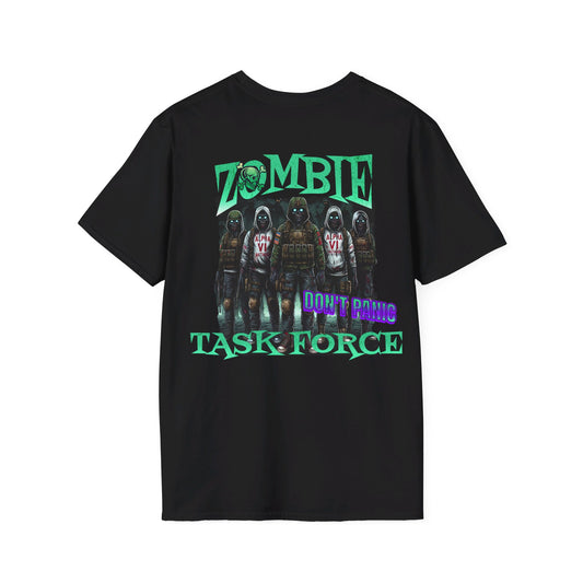 Zombie Task Force "Don't Panic" Tee