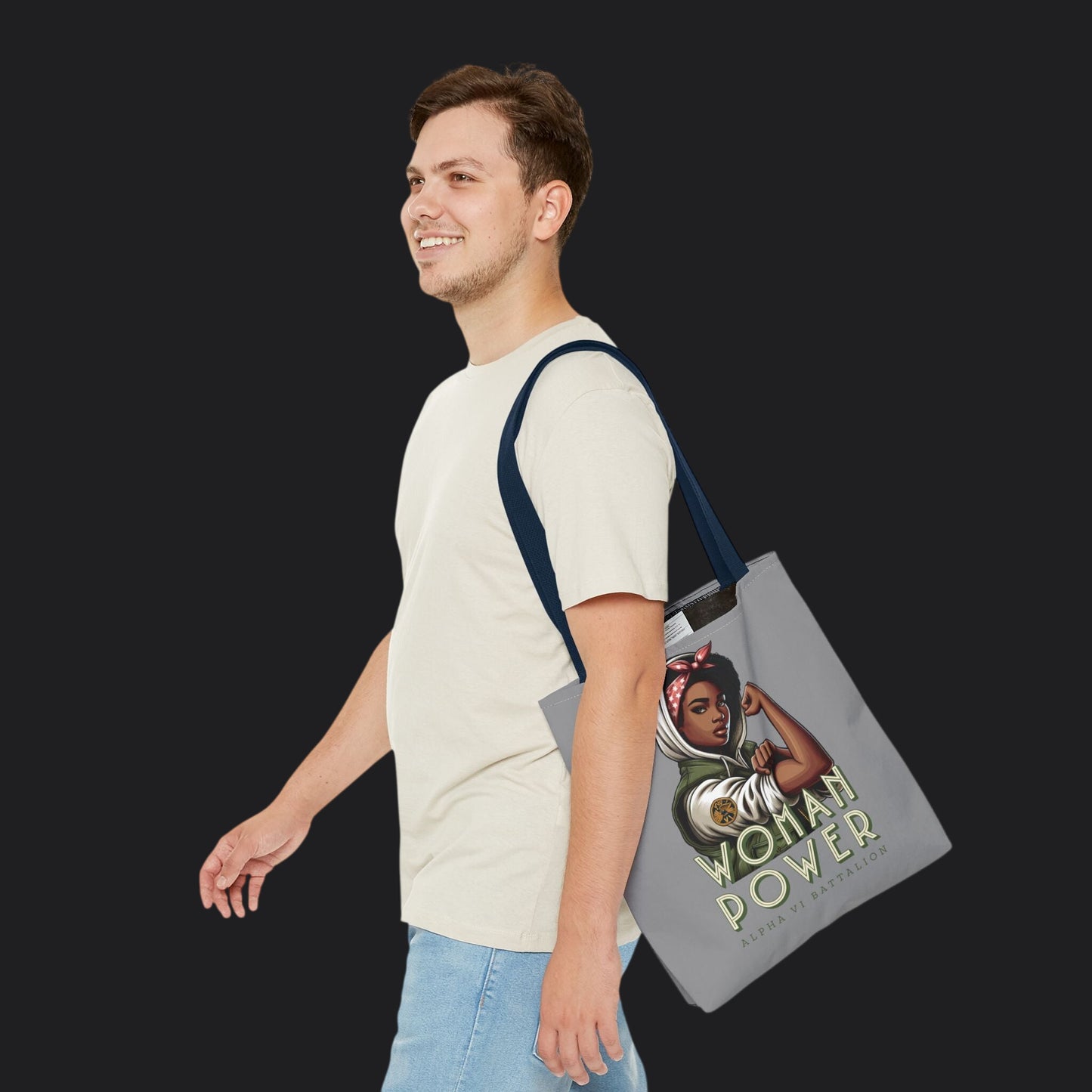 Rosie the Riveter Heritage Edition Tote Bag — Vintage Women's Empowerment Canvas Bag