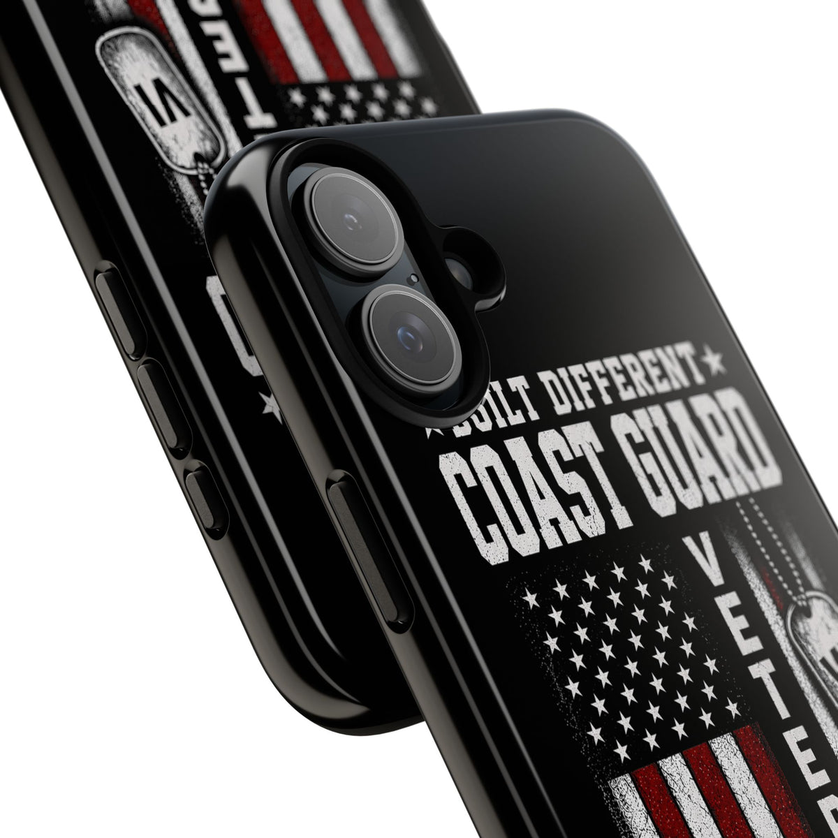 Built Different Coast Guard Veteran Tough Phone Case