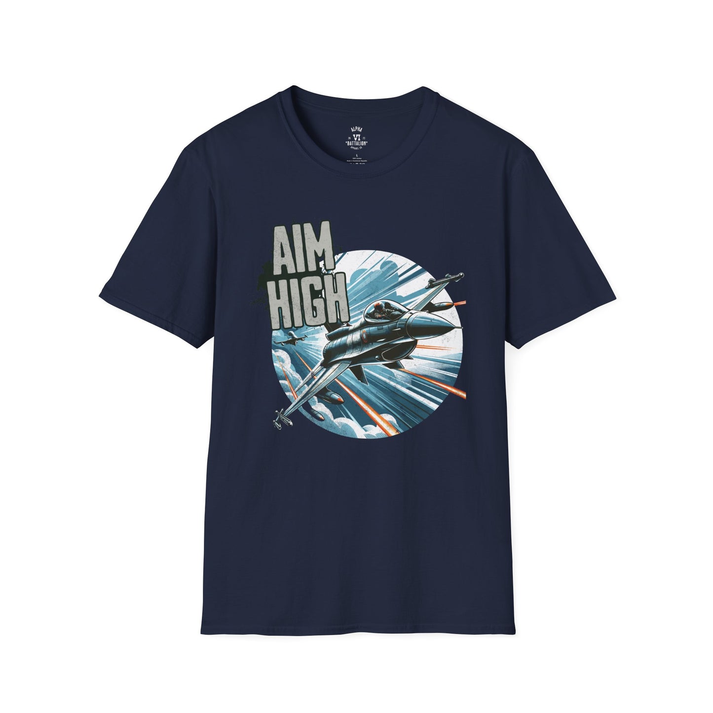 Aim High Fighter Jet Tee