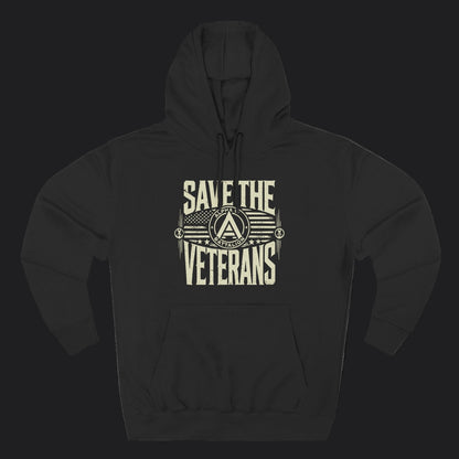 Save the Veterans Hoodie – Disintegration Edition (Male Variant)