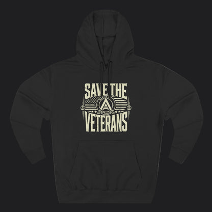 Save the Veterans Hoodie – Disintegration Edition (Male Variant)