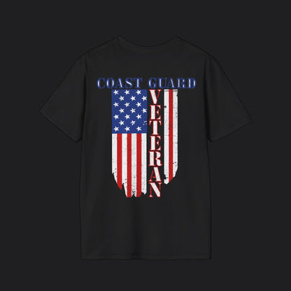 Coast Guard Branch Tribute Tee — USCG Veteran Pride T-Shirt
