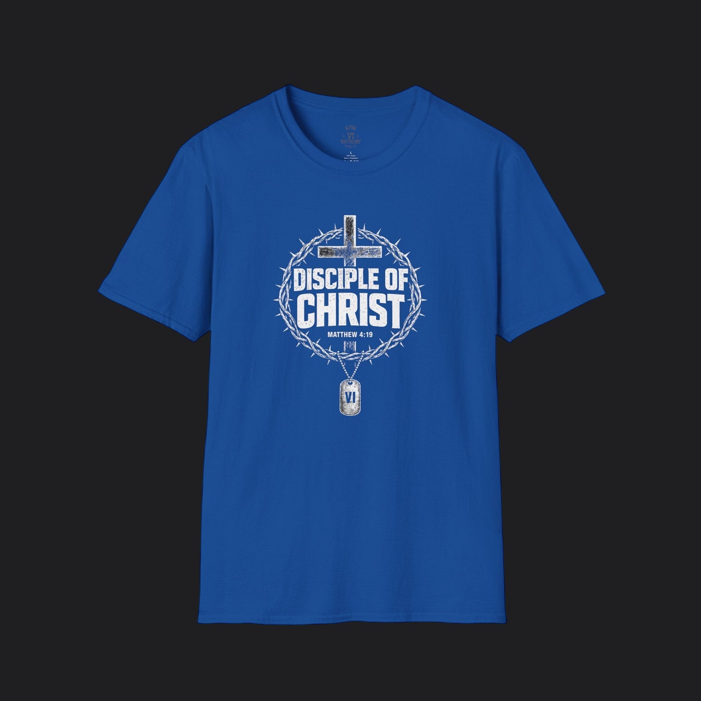 Disciple of Christ Tee — Christian Faith Cross T-Shirt