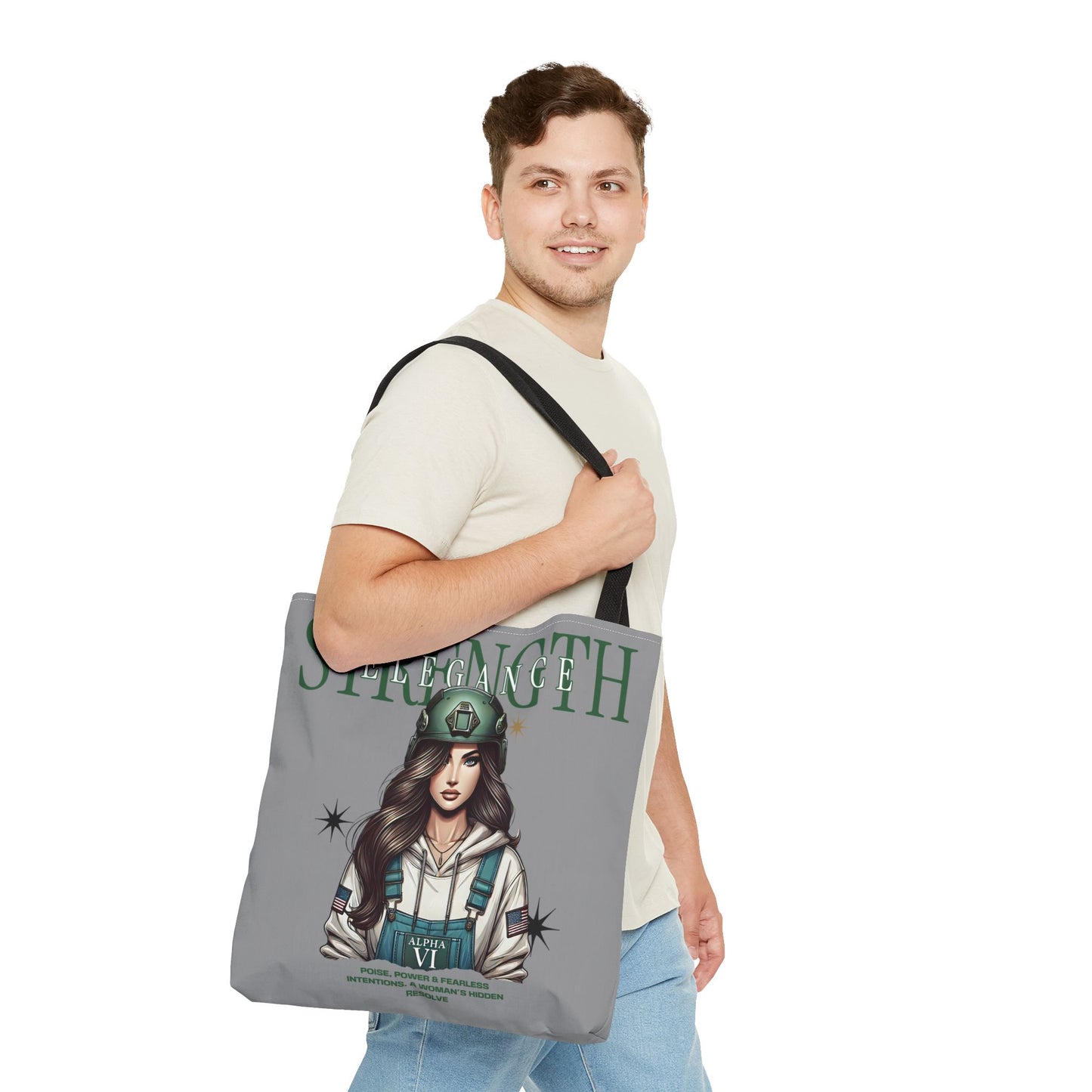 Strength & Elegance Tote Bag