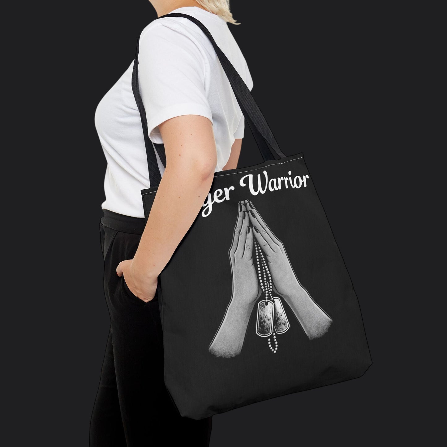 Prayer Warrior Tote Bag