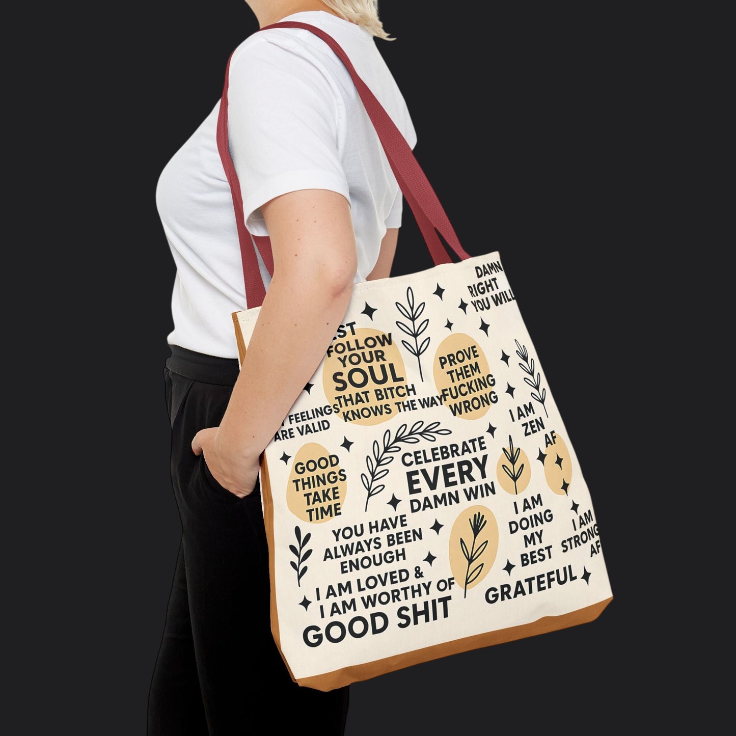 Mindset Affirmation— Tote Bag