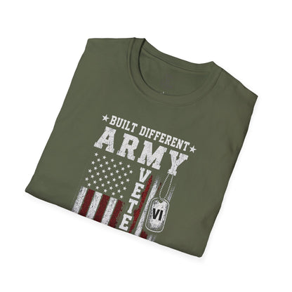 Built Different Army Veteran Tee