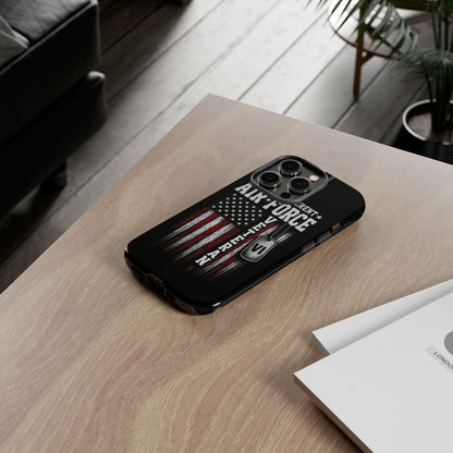 Built Different Air Force Veteran Tough Phone Case
