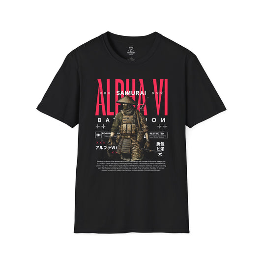 Alpha VI Battalion Samurai Tee