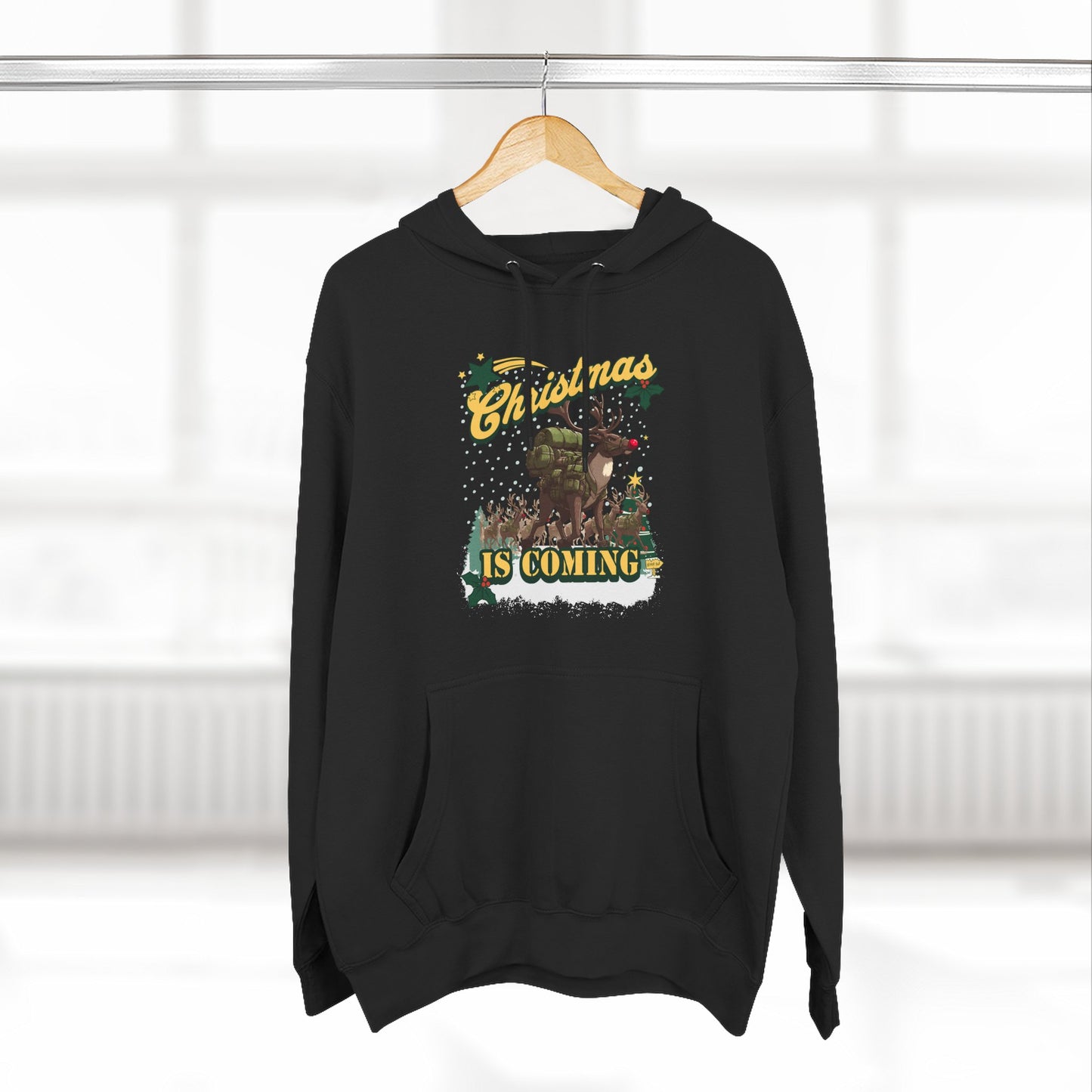 Rucking Rudolph: Christmas Is Coming Hoodie