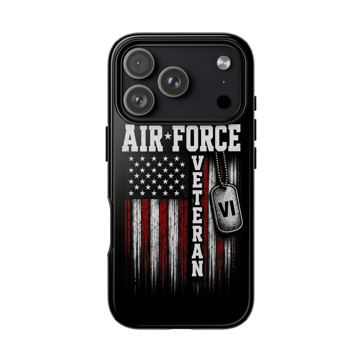 Built Different Air Force Veteran Tough Phone Case