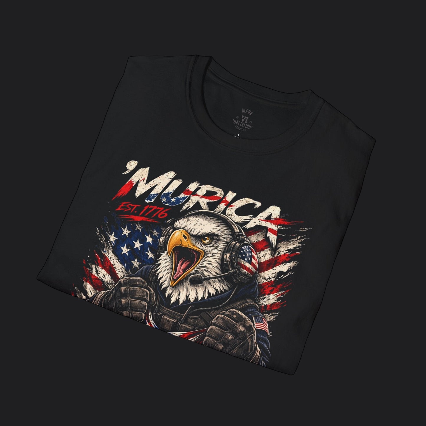 'Murica 250 Years Tee — Patriotic American Veteran T-Shirt