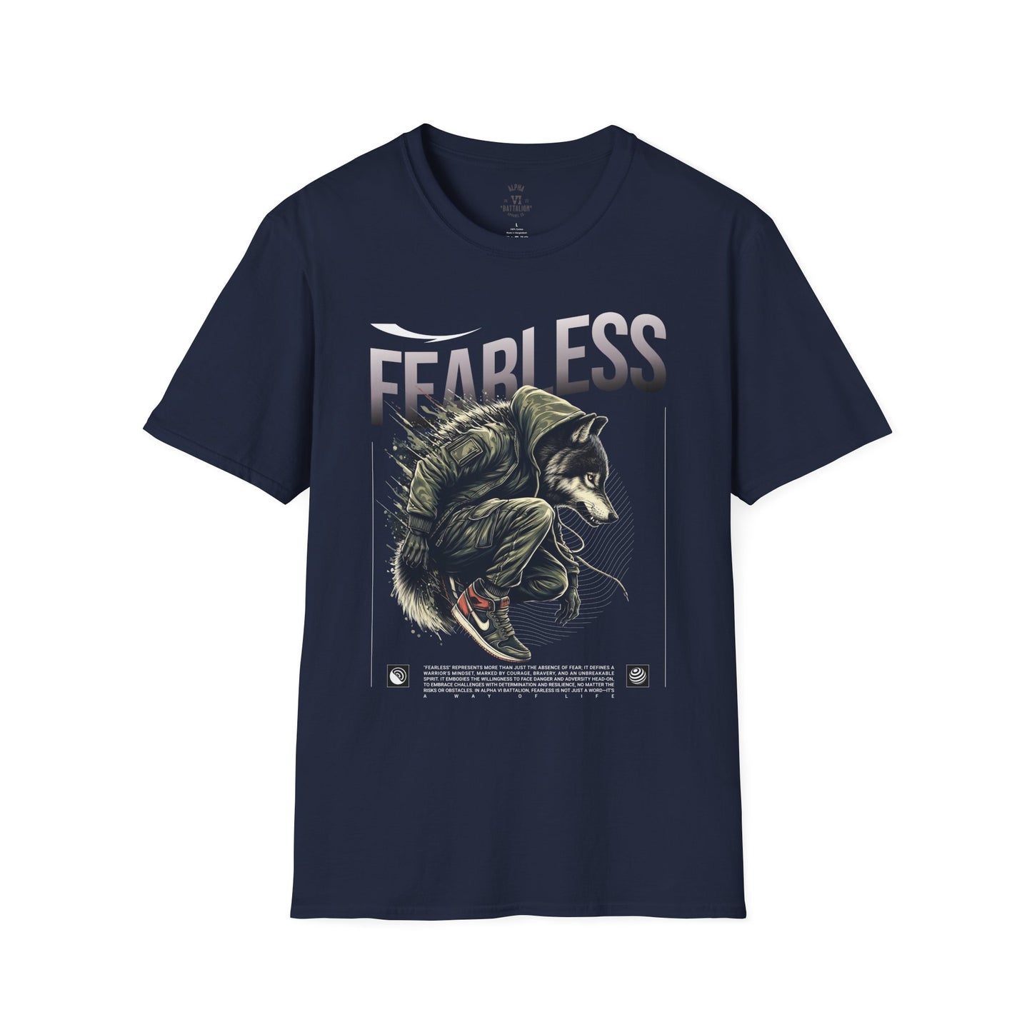 Fearless — Alpha VI Streetwear Tee