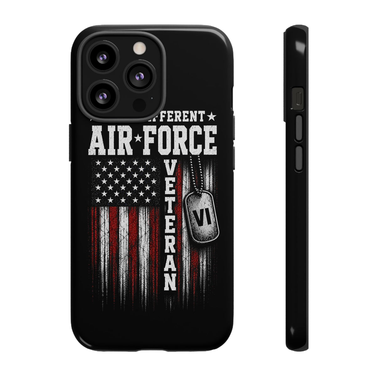 Built Different Air Force Veteran Tough Phone Case