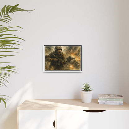 Copy of Matte Canvas, Framed (Multi-color)