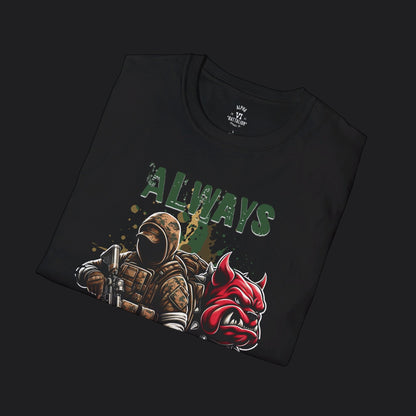 Devil Dog Guardian Tee — USMC Marine Corps Veteran T-Shirt