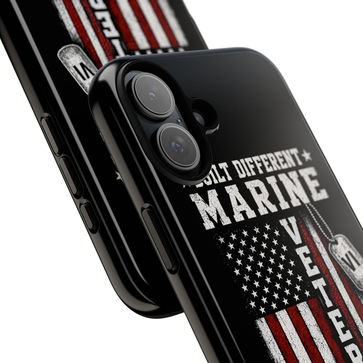 Built Different Marine Veteran Tough Phone Case