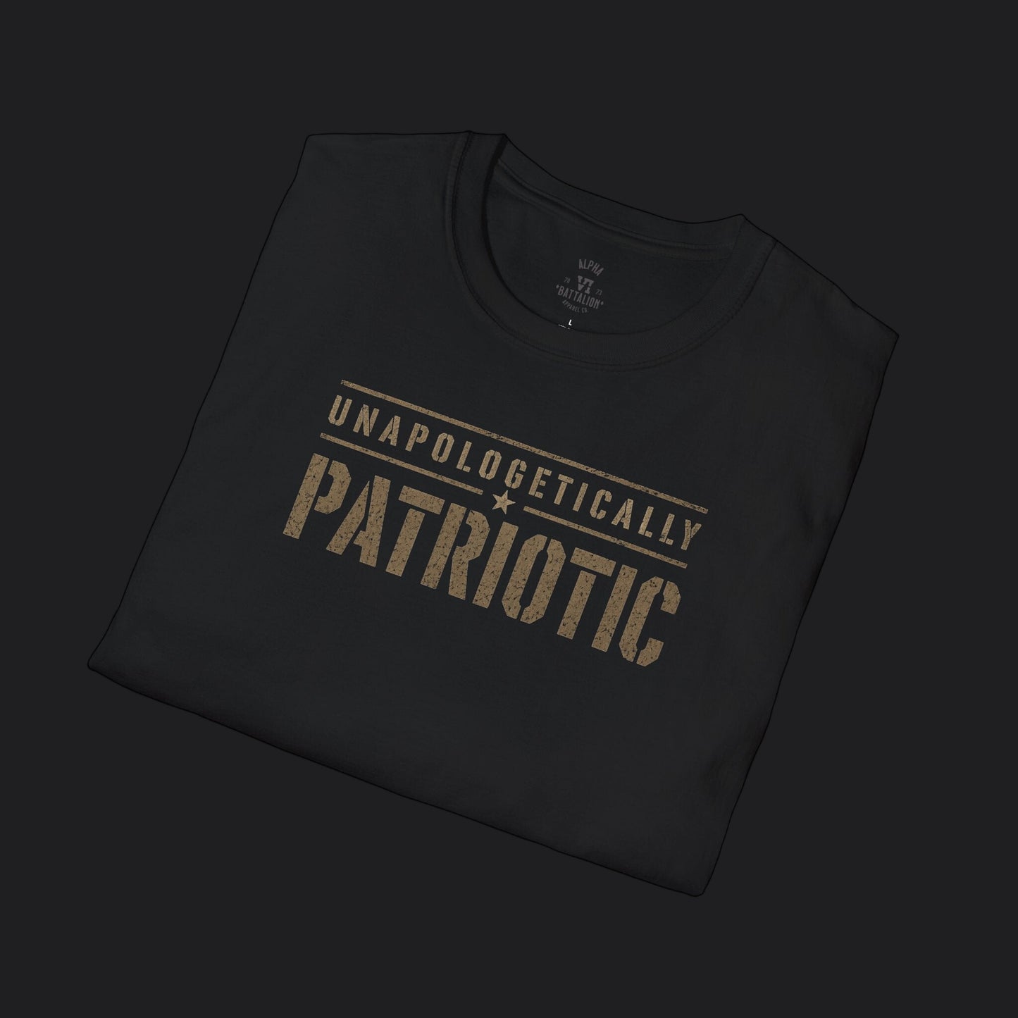 Unapologetically Patriotic Tee — American Pride Veteran T-Shirt