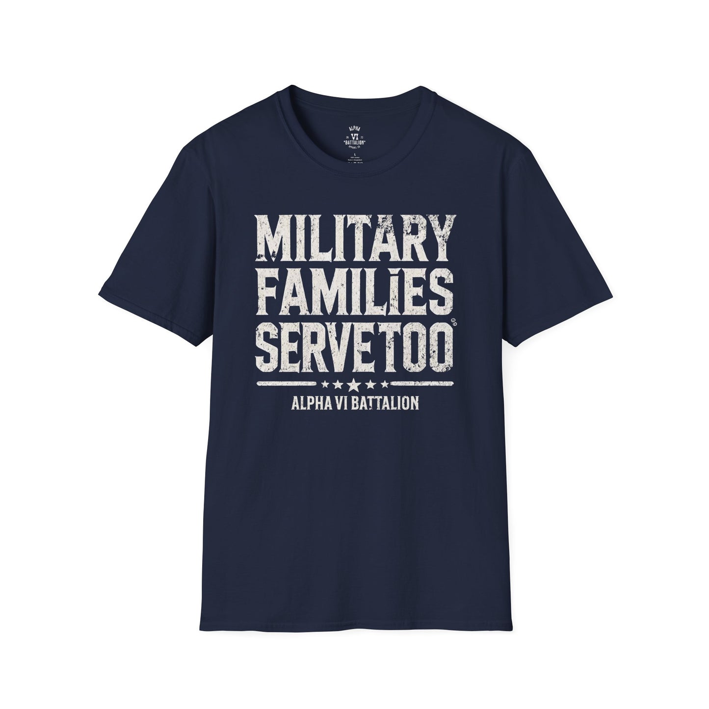 Military Families Serve Too Tee