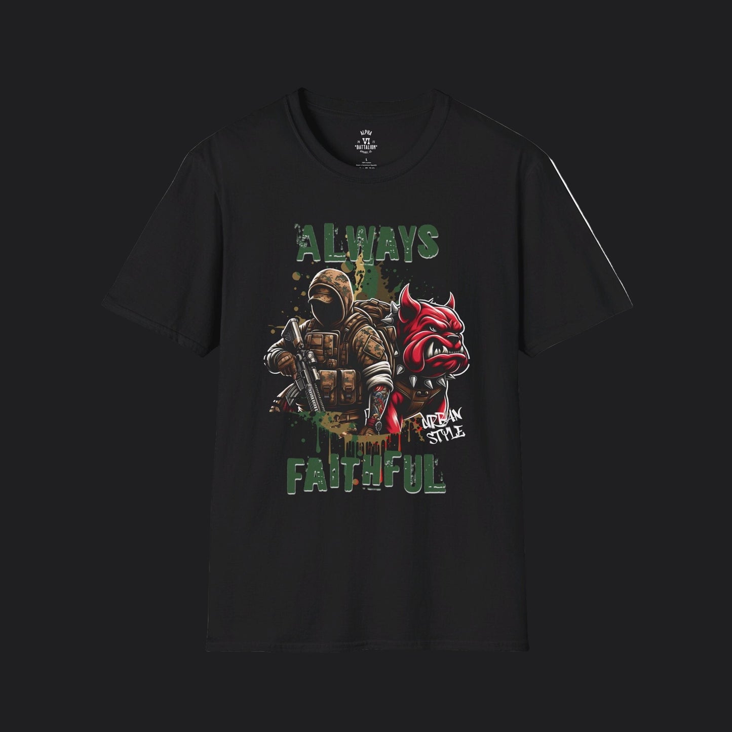 Devil Dog Guardian Tee — USMC Marine Corps Veteran T-Shirt